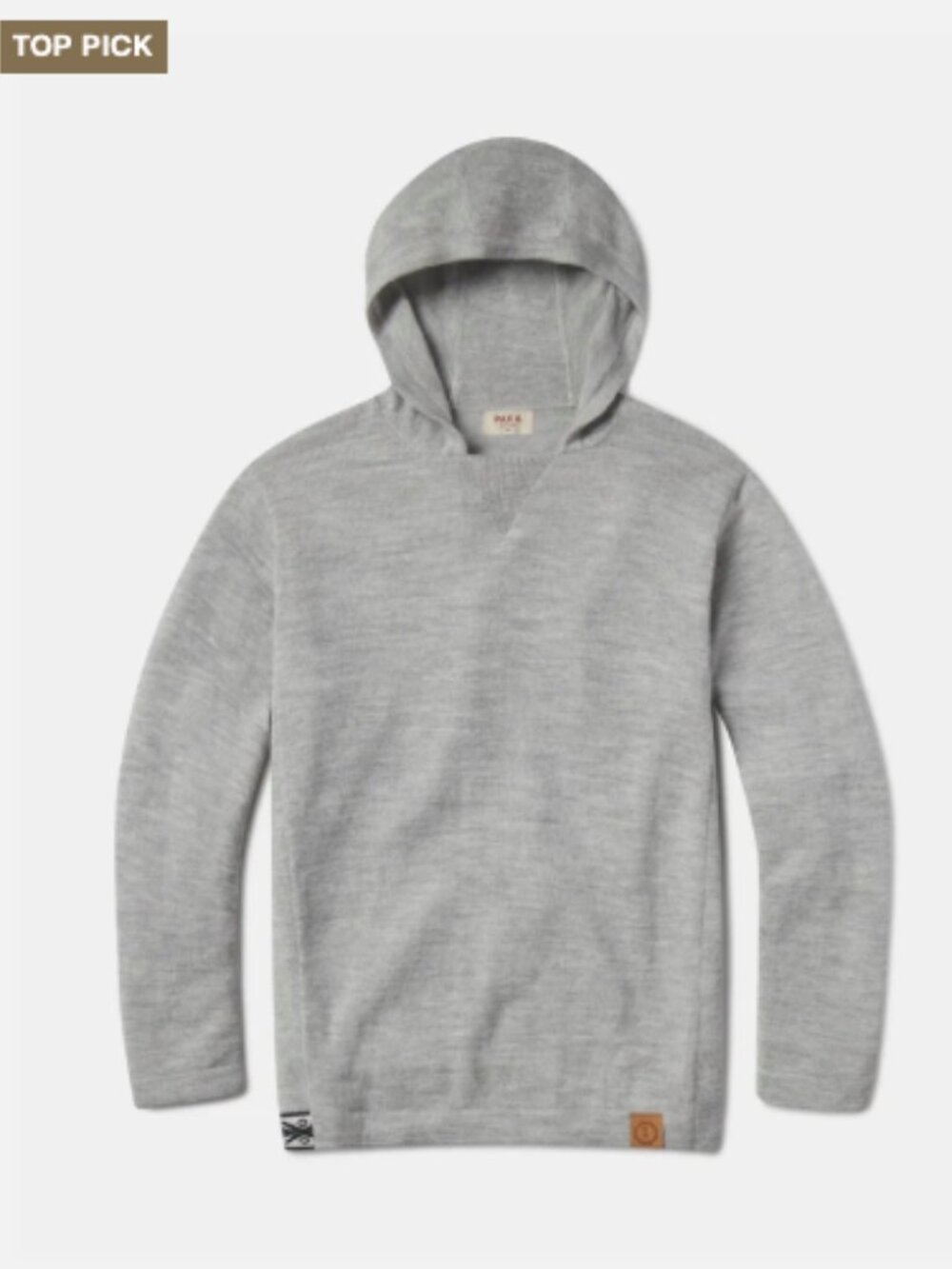 Paka The Hoodie Light grey XS